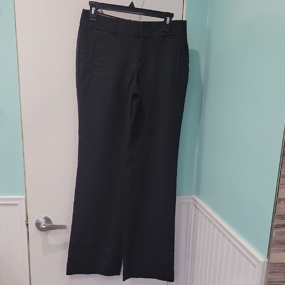 Black Wide-Leg Trousers